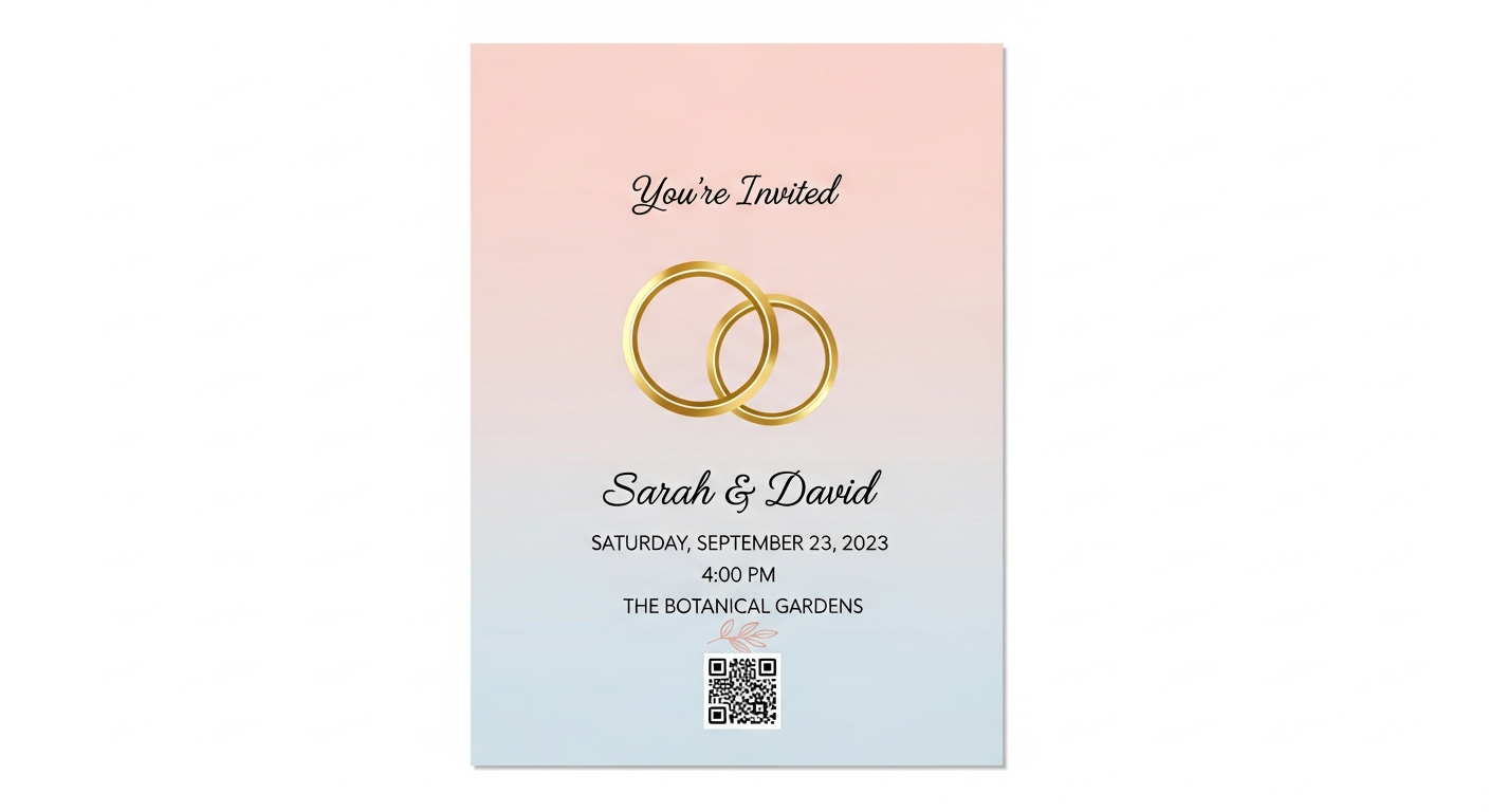 QR Codes for Weddings